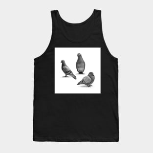 Three Pigeons Tank Top